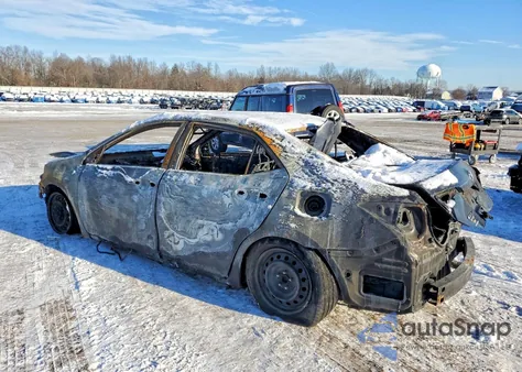 2016 Toyota Corolla L из США, поврежденный, VIN 2T1BURHE1GC673140